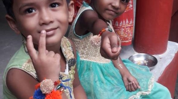 Smiling kids